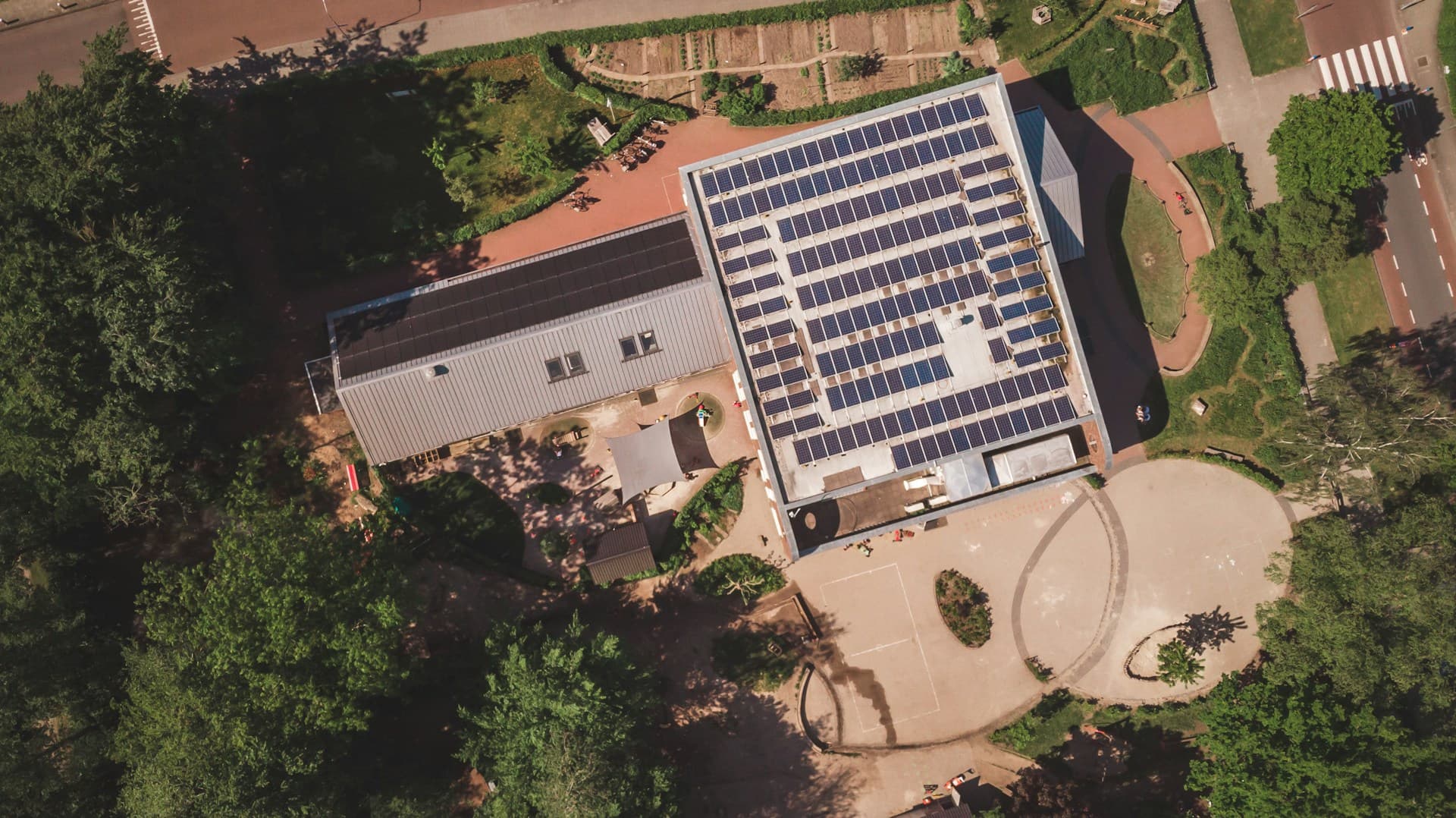 Bright Futures School with solar panels