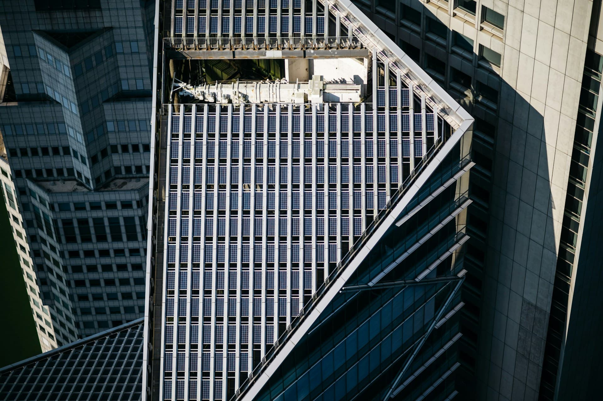 Technician working on solar panel installation at GreenTech Solutions